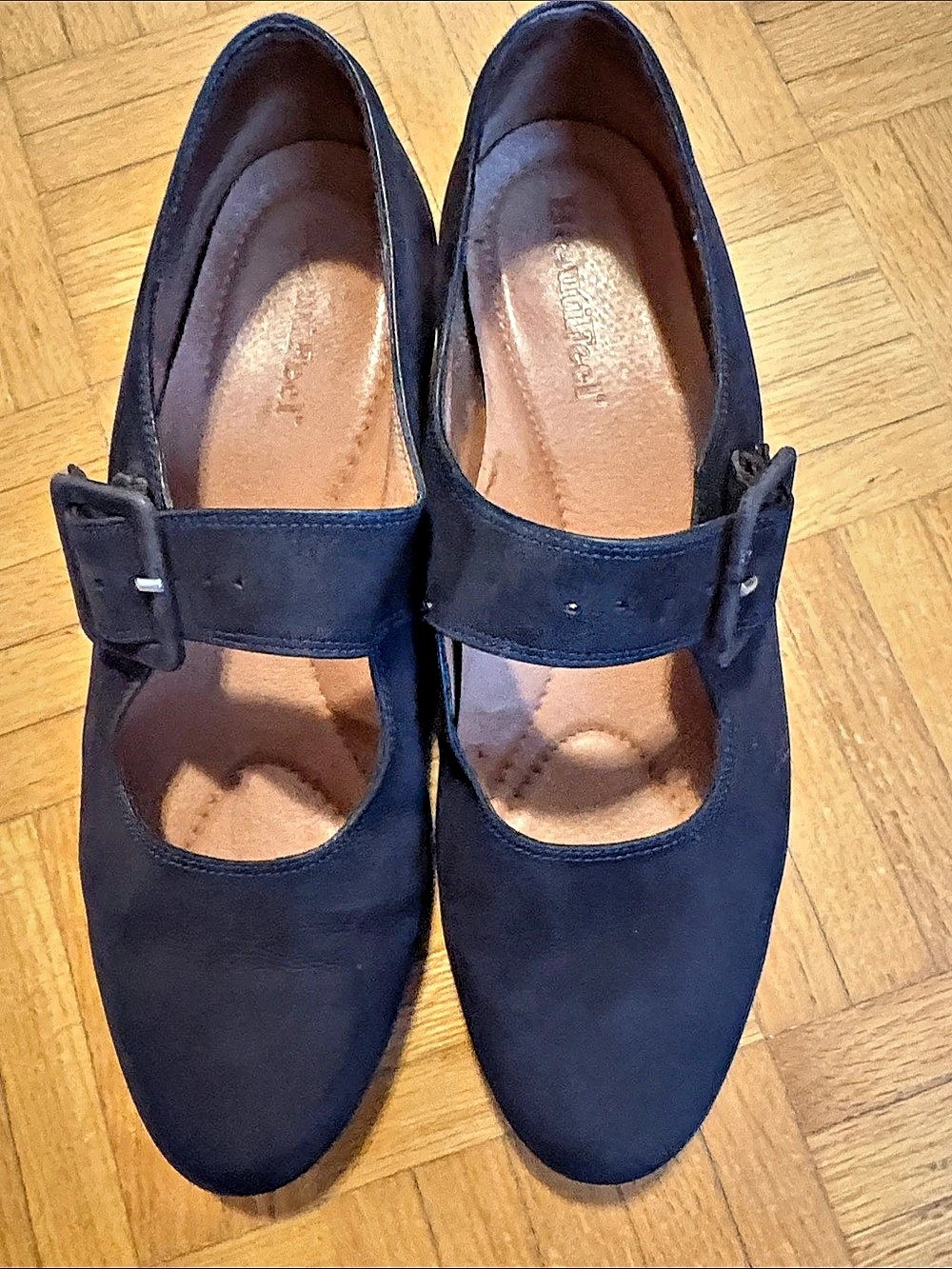 Beautifeel Mary Jane block heel Heels Blue US 10
